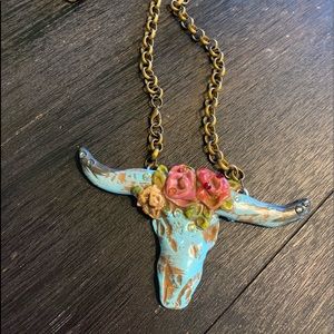 Same Spirit “Longhorn” necklace